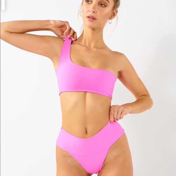 Tea You Bikini Bottoms Small in Pop - Picture 4 of 7